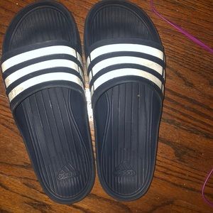 Slides Adidas men size 10